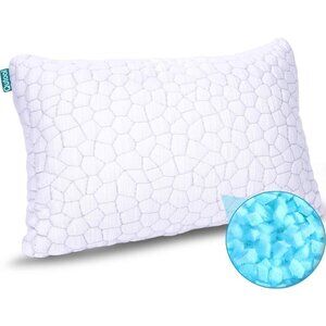 Cooling Bed Pillows for Sleeping Shredded Memory Foam Pillows (Pack of 1)
